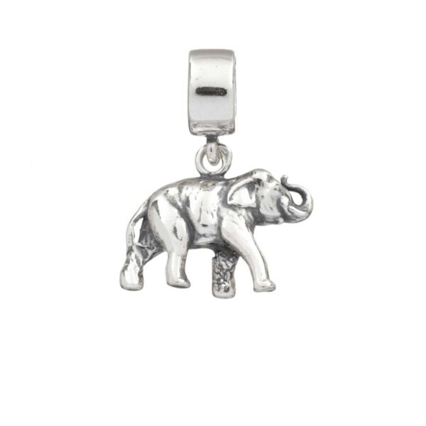 Charm Tedora pendente "elefante portafortuna" in argento 925